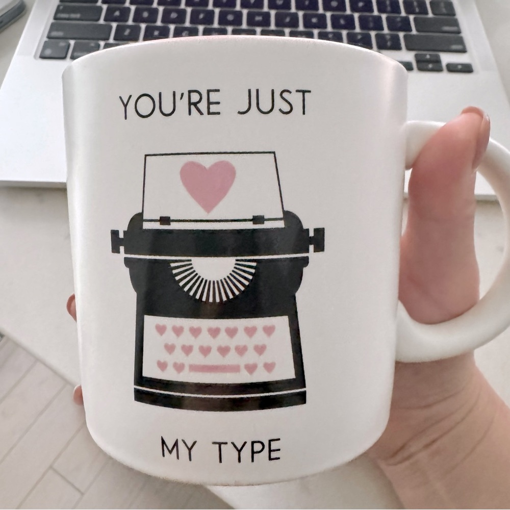 Indigo My Type mug